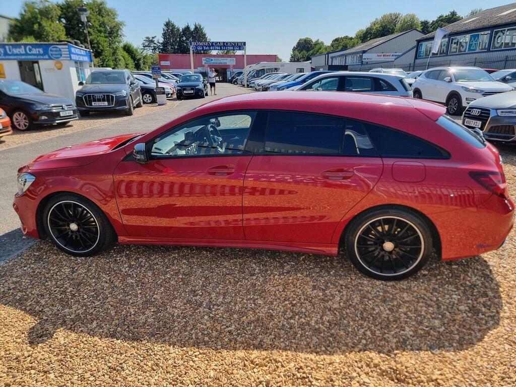Mercedes-Benz CLA Class 2.1 Cla220d Amg Line Shooting Brake 7G-dct 4Matic Red #4