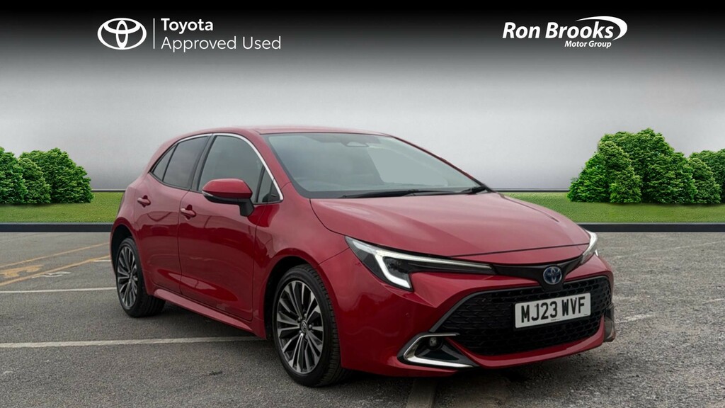 Toyota Corolla 1.8 Vvt-h Design Cvt Euro Red