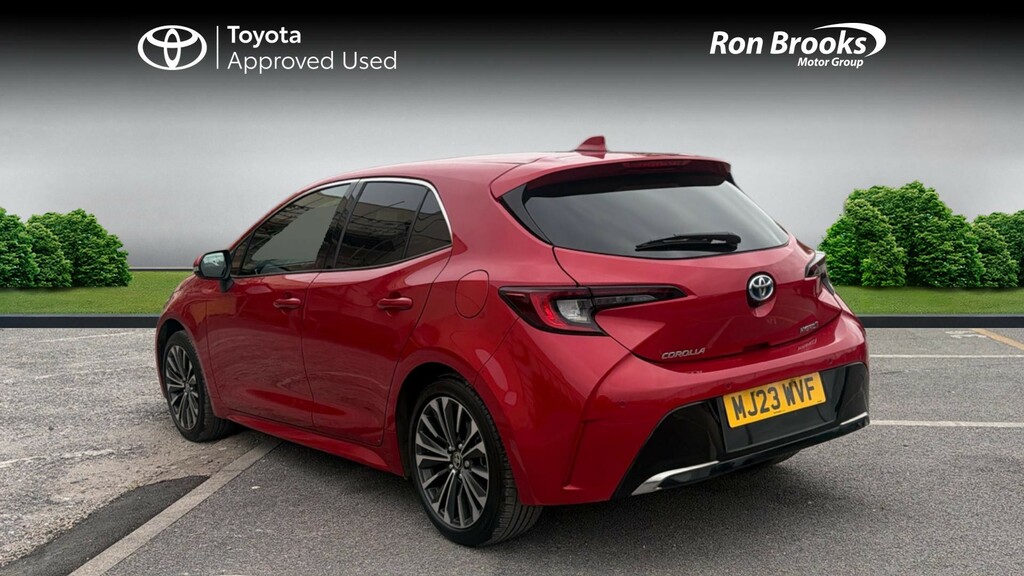 Toyota Corolla 1.8 Vvt-h Design Cvt Euro Red #4