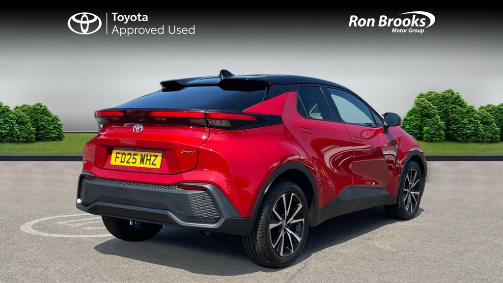 Toyota C-Hr 1.8 Vvt-h Design Cvt Euro FD25WHZ Red #2