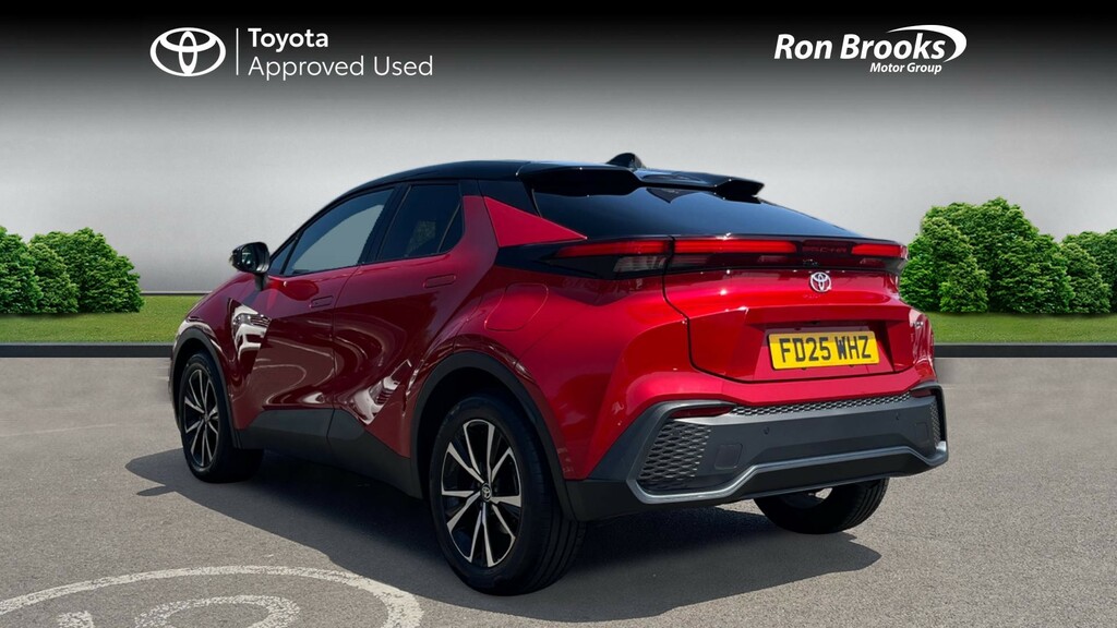 Toyota C-Hr 1.8 Vvt-h Design Cvt Euro FD25WHZ Red #4