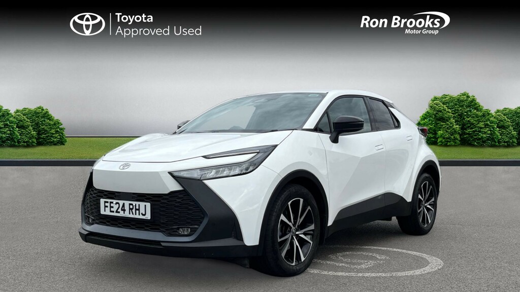 Toyota C-Hr 1.8 Vvt-h Design Cvt Euro FE24RHJ White #3