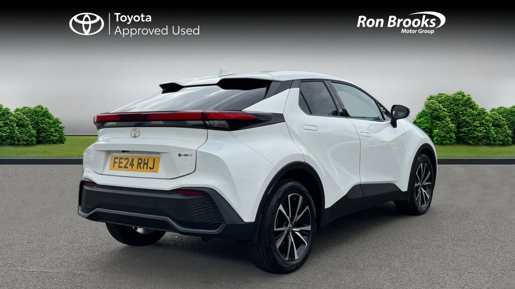 Toyota C-Hr 1.8 Vvt-h Design Cvt Euro FE24RHJ White #2