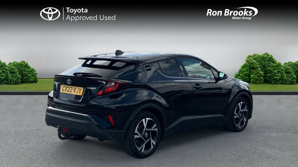 Toyota C-Hr 1.8 Vvt-h Design Cvt Euro CX22VJY White #2
