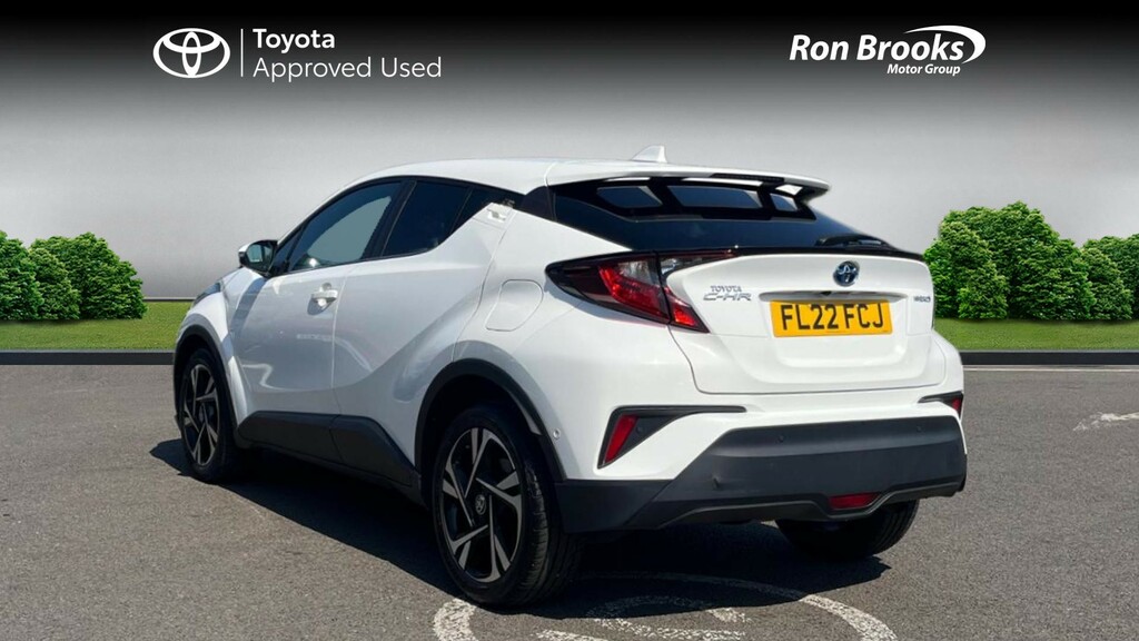 Toyota C-Hr 1.8 Vvt-h Design Cvt Euro FL22FCJ Black #4