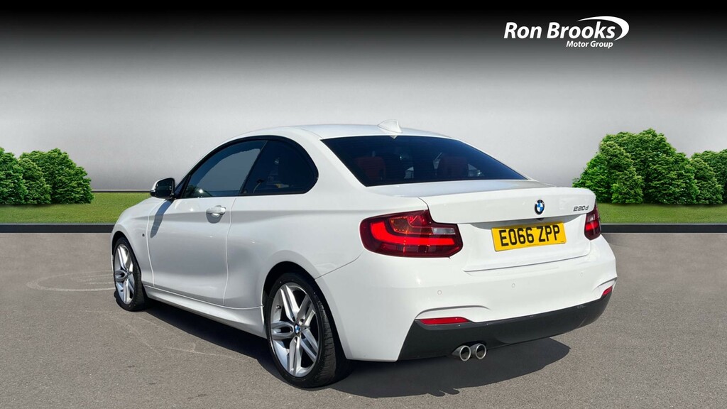 BMW 2 Series 2.0 220D M Sport Euro White #4