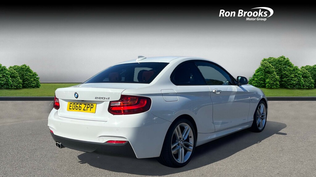 BMW 2 Series 2.0 220D M Sport Euro White #2