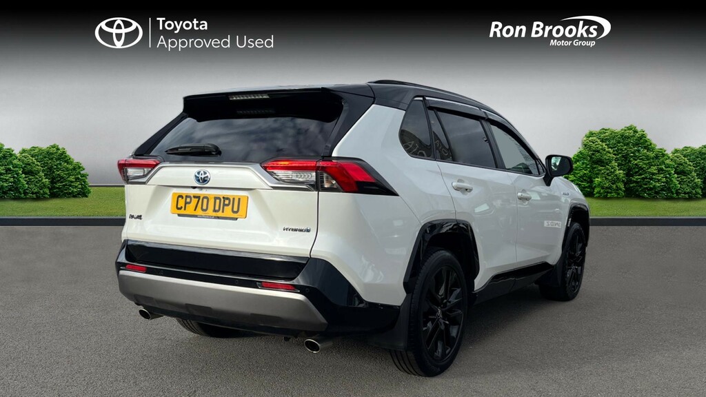 Toyota Rav 4 2.5 Vvt-h Dynamic Cvt Euro White #2