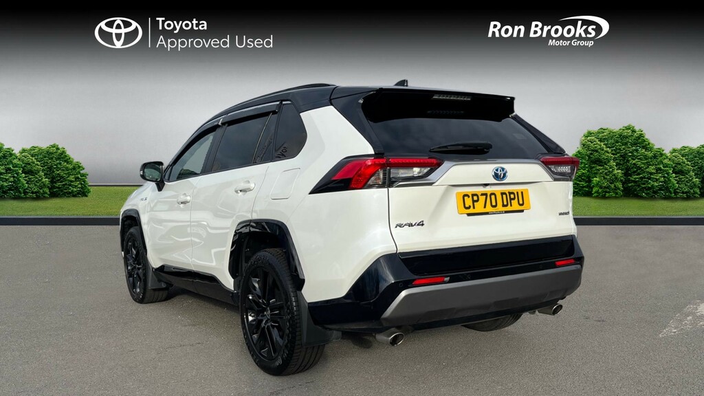 Toyota Rav 4 2.5 Vvt-h Dynamic Cvt Euro White #4