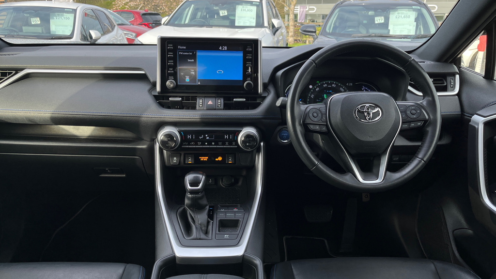 Toyota Rav 4 2.5 Vvt-h Dynamic Cvt Euro White #5