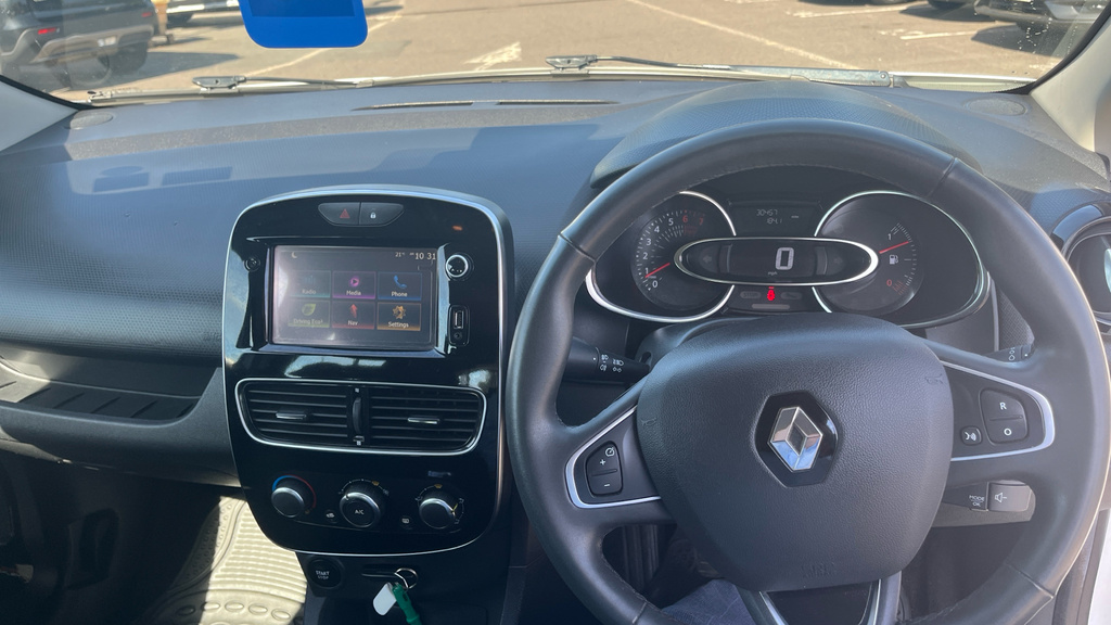 Renault Clio 1.2 16V Dynamique Nav Euro White #6