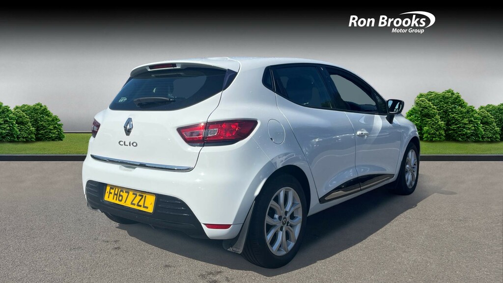 Renault Clio 1.2 16V Dynamique Nav Euro White #2