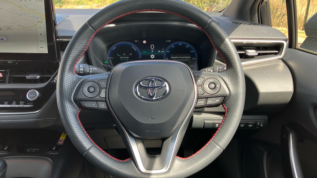 Toyota Corolla 1.8 Vvt-h Design Hatchback Hybrid Cvt E Red #10
