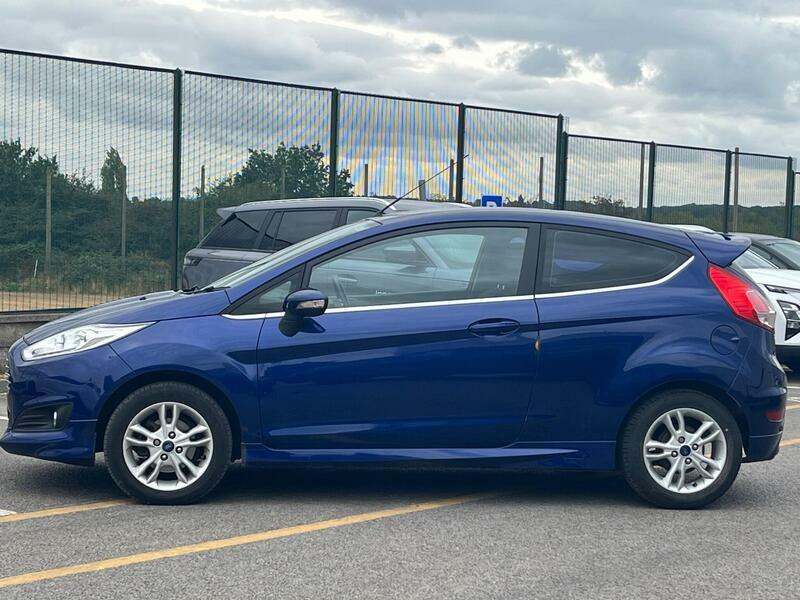 Ford Fiesta 1.6 Zetec Powershift Euro EJ66DLE Blue #4
