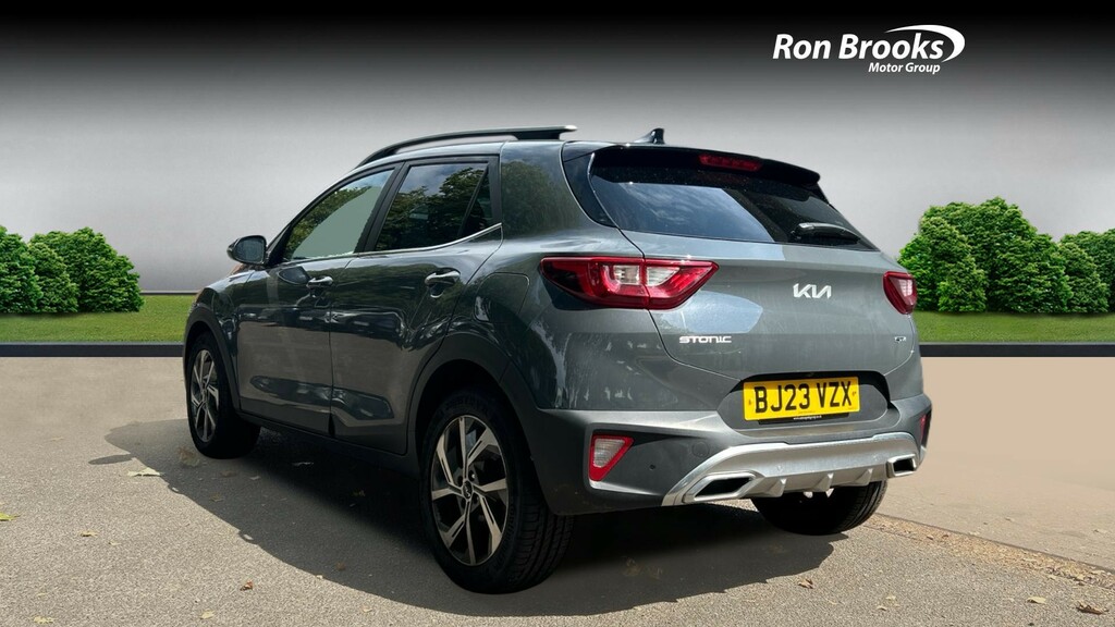 Kia Stonic 1.0 T-gdi Gt-line Dct Euro Grey #4
