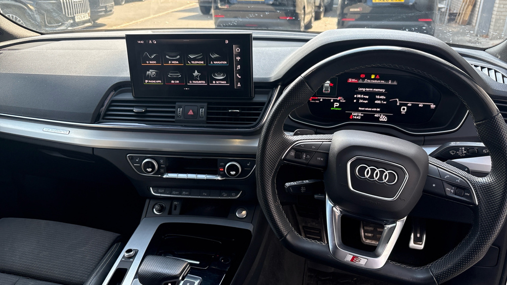 Audi Q5 2.0 Tdi 40 S Line S Tronic FH22CWX White #6