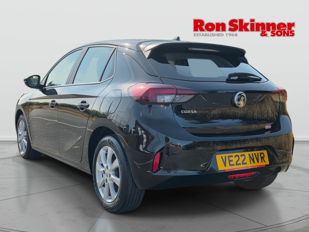 Vauxhall Corsa 1.2 Design Hatchback Euro 6 75 VE22NVR Black #3