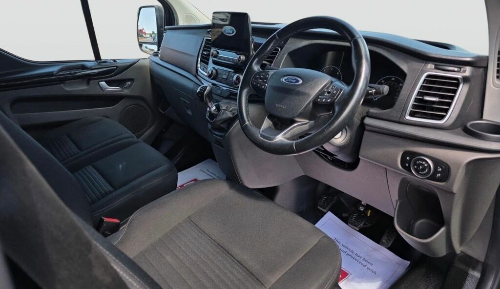 Ford Transit Custom 2.0 280 Ecoblue Limited Panel Van Manua YS70ZFU Black #6