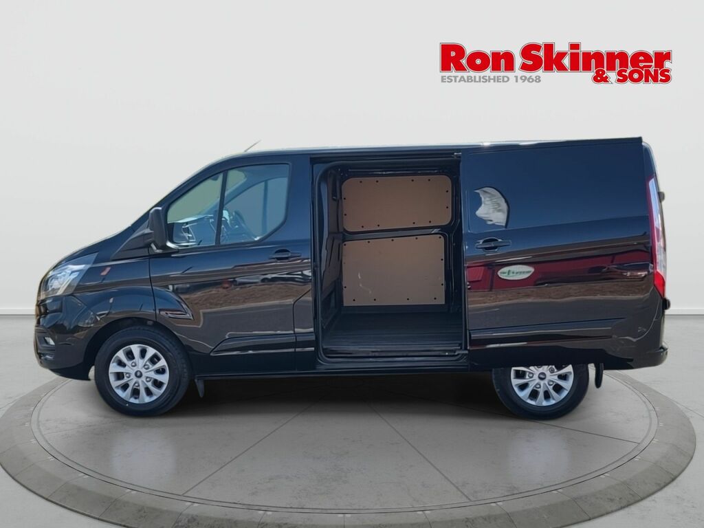 Ford Transit Custom 2.0 280 Ecoblue Limited Panel Van Manua YS70ZFU Black #5