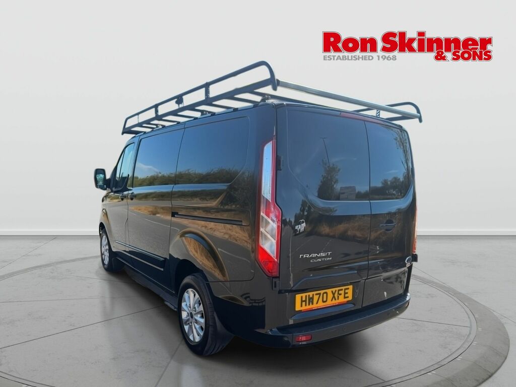Ford Transit Custom 2.0 280 Ecoblue Limited Panel Van Manua HW70XFE Black #3