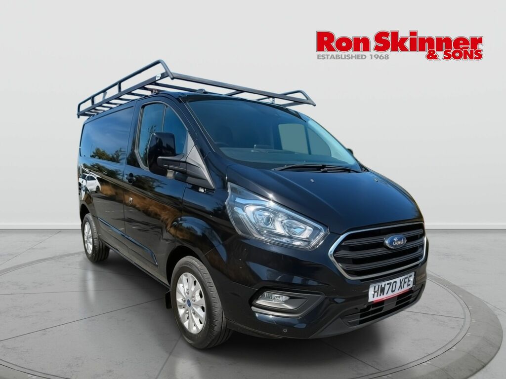Ford Transit Custom 2.0 280 Ecoblue Limited Panel Van Manua Black