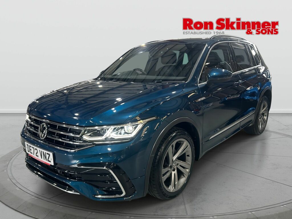 Volkswagen Tiguan 2.0 Tdi R-line Edition Suv Dsg 4Motion DE72VNZ Blue #2