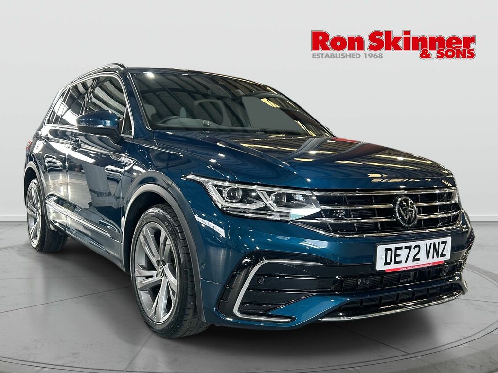 Volkswagen Tiguan 2.0 Tdi R-line Edition Suv Dsg 4Motion DE72VNZ Blue
