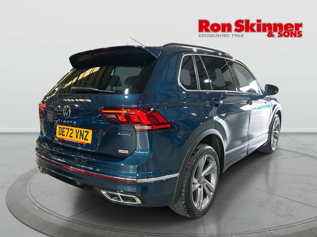 Volkswagen Tiguan 2.0 Tdi R-line Edition Suv Dsg 4Motion DE72VNZ Blue #3