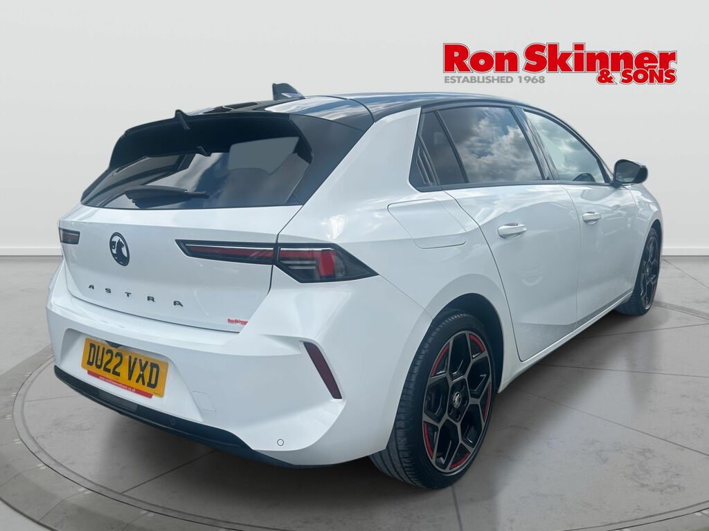 Vauxhall Astra 1.5 Turbo D Gs Line Hatchback Euro White #4