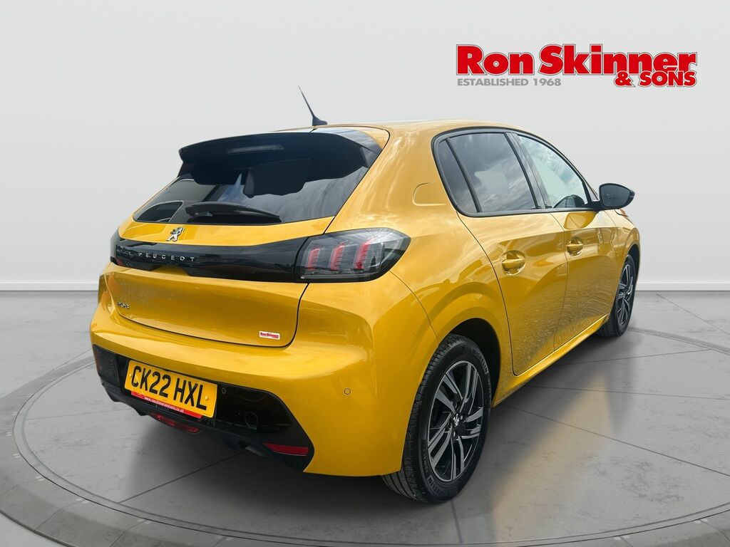 Peugeot 208 1.2 Puretech Allure Premium Hatchback M CK22HXL Yellow #4