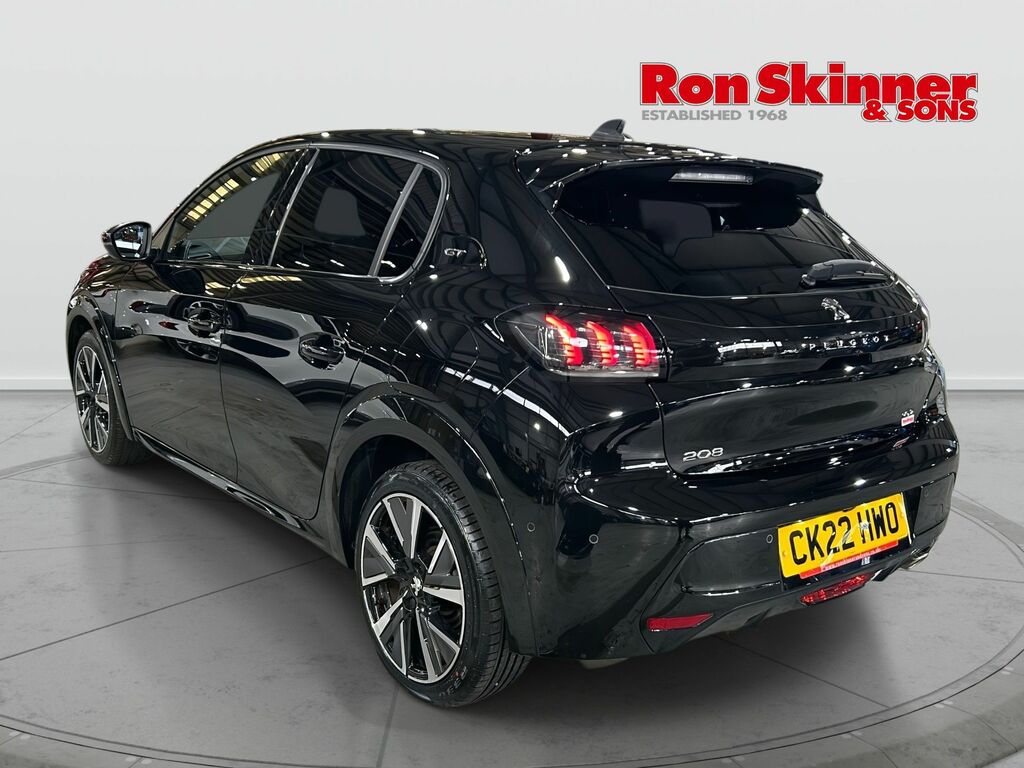 Peugeot 208 1.2 Puretech Gt Hatchback Euro 6 Black #3
