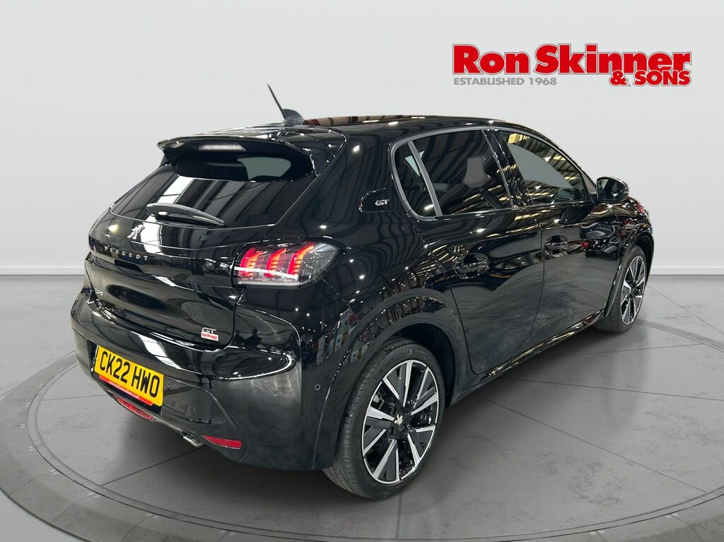 Peugeot 208 1.2 Puretech Gt Hatchback Euro 6 Black #4