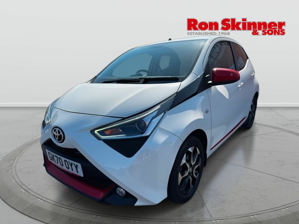Toyota Aygo 1.0 Vvt-i X-trend Hatchback Euro GK70OYY White #2