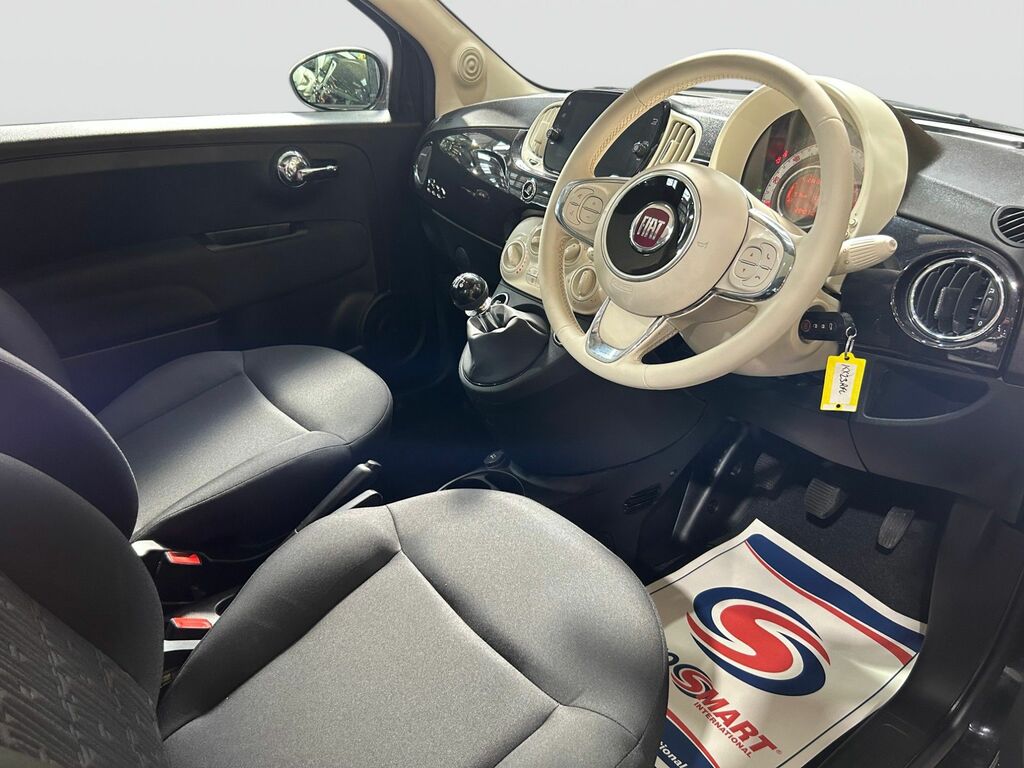 Fiat 500 1.0 Mhev Hatchback Euro 6 Ss KX23RFL Black #5