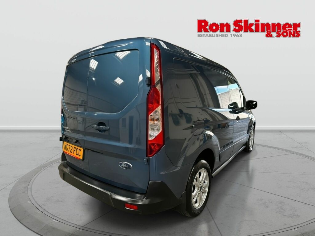 Ford Transit Connect 1.5 240 Ecoblue Limited Panel Van Manua WG72FCC Blue #4