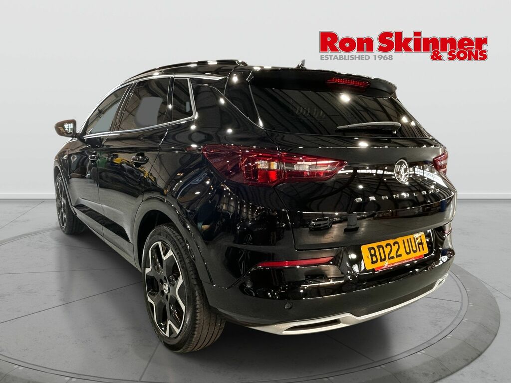 Vauxhall Grandland 1.2 Turbo Elite Suv Euro 6 Ss BD22UUH Black #3
