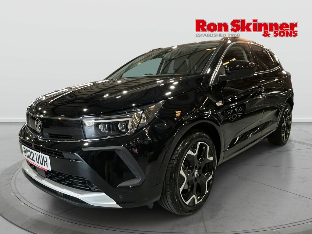 Vauxhall Grandland 1.2 Turbo Elite Suv Euro 6 Ss BD22UUH Black #2
