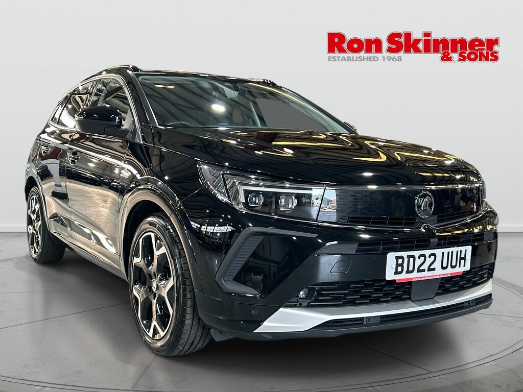 Vauxhall Grandland 1.2 Turbo Elite Suv Euro 6 Ss BD22UUH Black