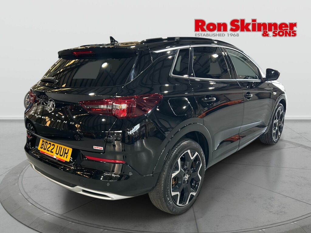 Vauxhall Grandland 1.2 Turbo Elite Suv Euro 6 Ss BD22UUH Black #4
