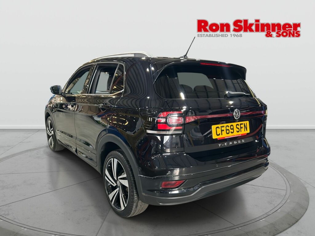 Volkswagen T-Cross 1.0 Tsi R-line Suv Dsg Euro 6 Ss 11 Black #3