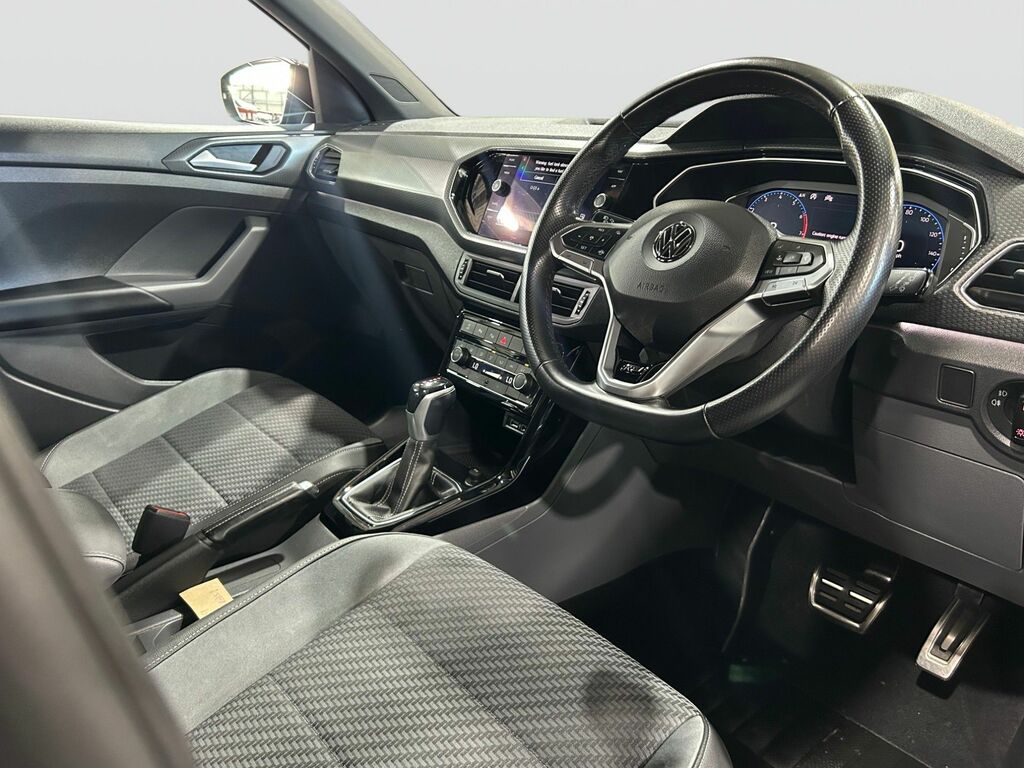 Volkswagen T-Cross 1.0 Tsi R-line Suv Dsg Euro 6 Ss 11 Black #5