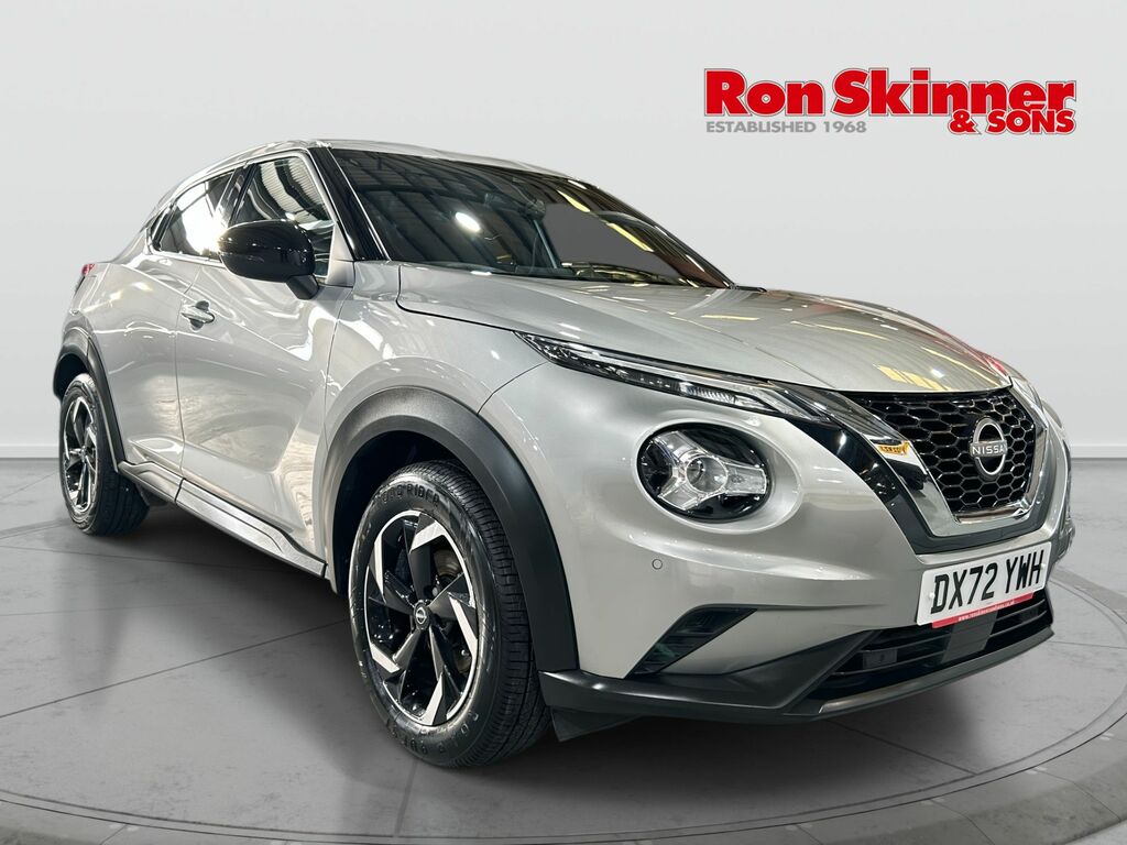 Nissan Juke 1.0 Dig-t N-connecta Suv Euro 6 DX72YWH Silver