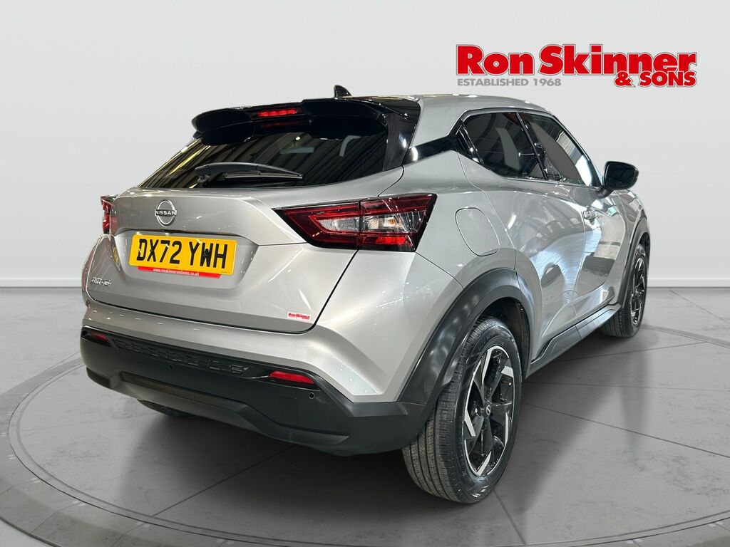 Nissan Juke 1.0 Dig-t N-connecta Suv Euro 6 DX72YWH Silver #4