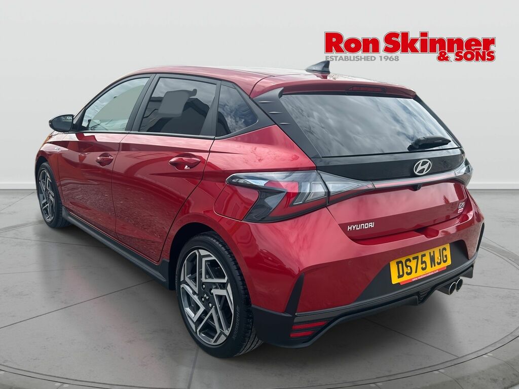 Hyundai I20 1.0 T-gdi N Line S Hatchback Dct Euro 6 DS75WJG Red #3