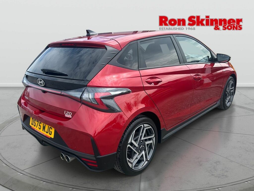 Hyundai I20 1.0 T-gdi N Line S Hatchback Dct Euro 6 DS75WJG Red #4