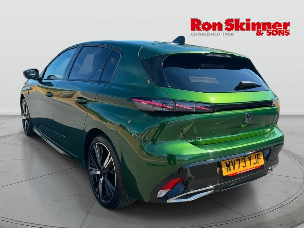 Peugeot 308 1.2 Puretech Gt Hatchback Eat Euro 6 S WV73YJF Green #3