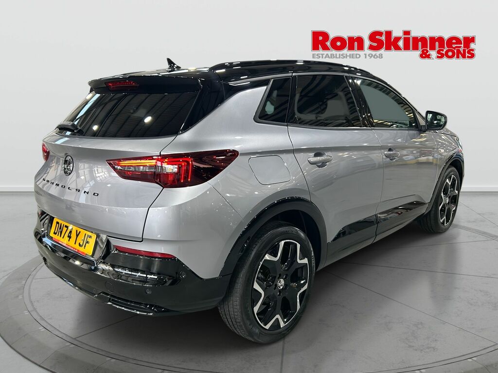 Vauxhall Grandland 1.2 Turbo Ultimate Suv Euro 6 S DN74YJF Grey #4