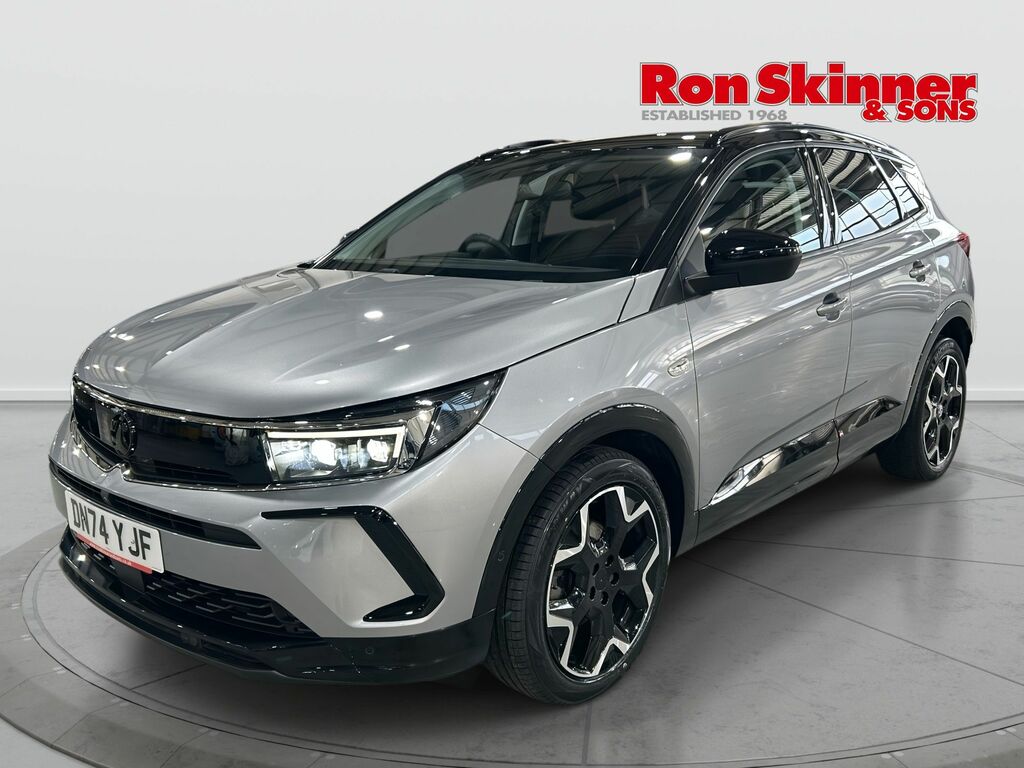 Vauxhall Grandland 1.2 Turbo Ultimate Suv Euro 6 S DN74YJF Grey #2