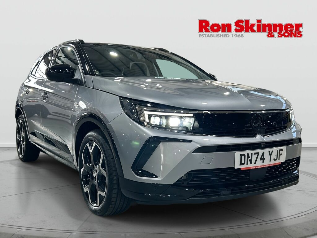Vauxhall Grandland 1.2 Turbo Ultimate Suv Euro 6 S DN74YJF Grey