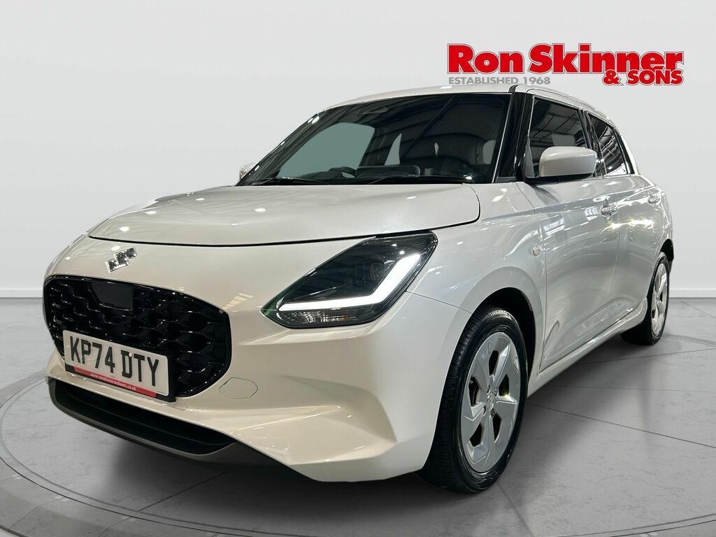 Suzuki Swift 1.2 Mhev Motion Hatchback Hybrid Cvt Eu White #2